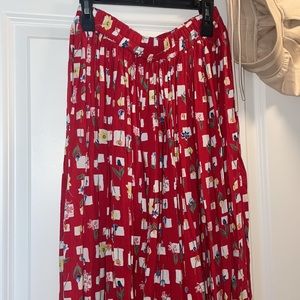 Vintage Flower maxi skirt